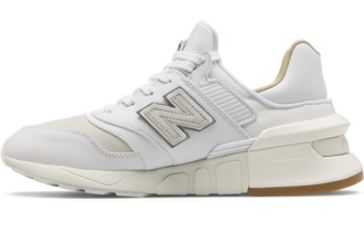 997 New BalanceS 'White Saffiano Leather'