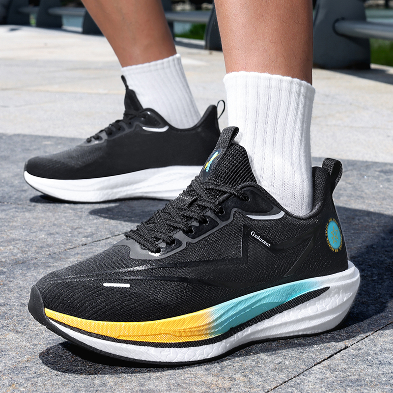 GAISIDULANTE Abrasion Resistant Slip Resistant Abrasion Resistant Slip Resistant Low top Running Shoes Unisex Black