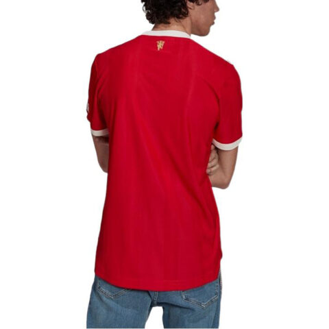 Adidas Manchester United Soccer Jerseys Men’s Red Moderate Straight Fit