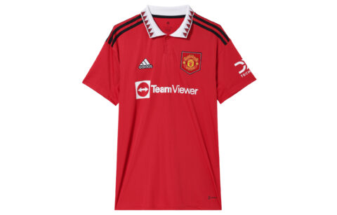 Adidas logo-print polo shirt