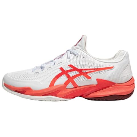 ASICS Court Ff 3 Novak White Electric Red