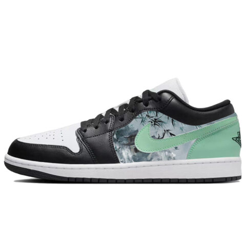 Jordan Air Jordan 1 Vintage Basketball Shoes Men’s Low Top Green/White