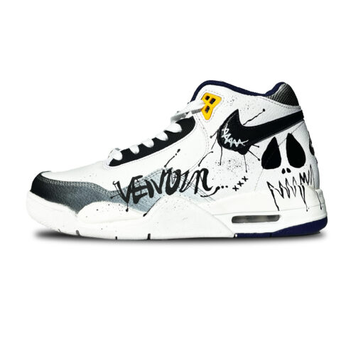 Nike Flight Legacy Vintage Basketball Shoes Men’s Mid Top Yellow