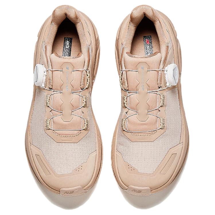 ANTA Champion Honor 3 Running Shoes Women’s Low Top Gray Khaki Color