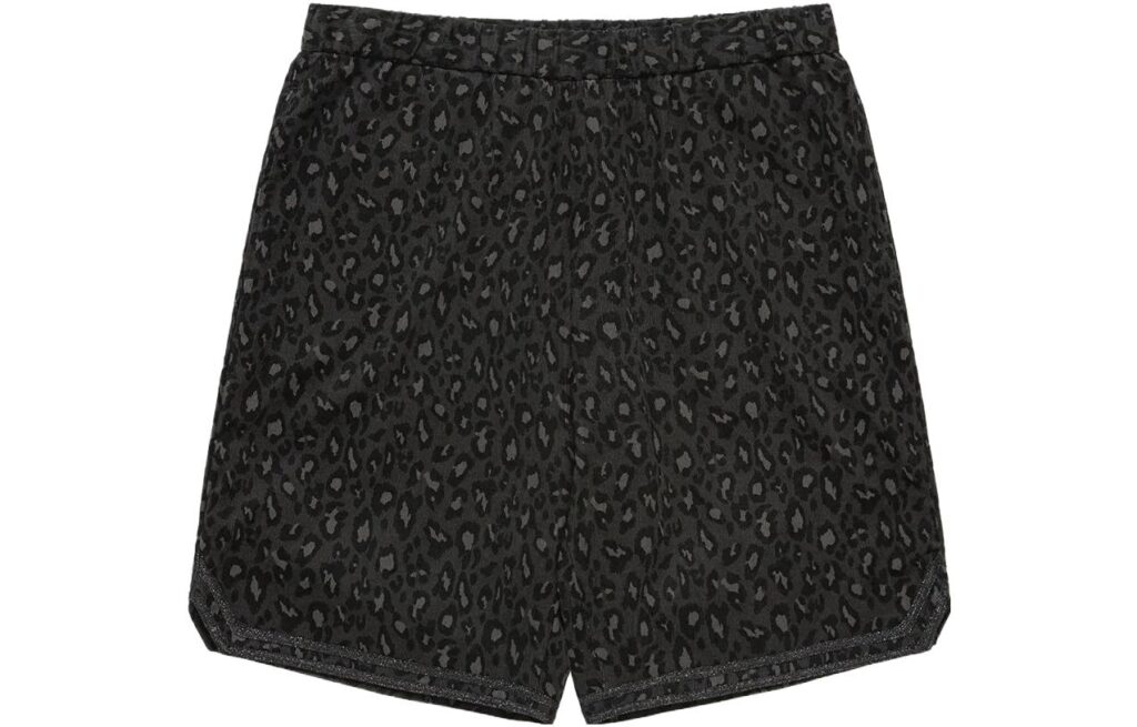 CLOT SS23 From Dusk Till Dawn Basketball Shorts Men’s Black Moderate Straight Fit Pants