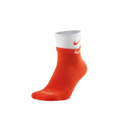 Nike Dri Fit Ankle Socks Unisex 1 Pack Orange