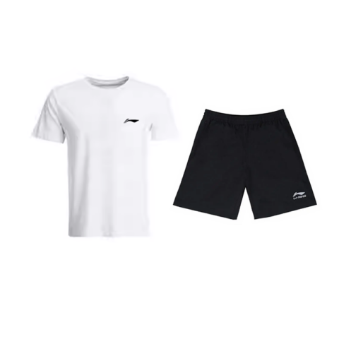 Li Ning Casual Sportswear Unisex White+Black