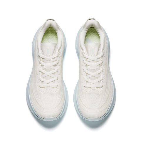 Anta Leaf 6.0 Low top EVA Midsole Casual Physical Fitness Test Physical Exam Running Shoes Women’s White Gray Blue