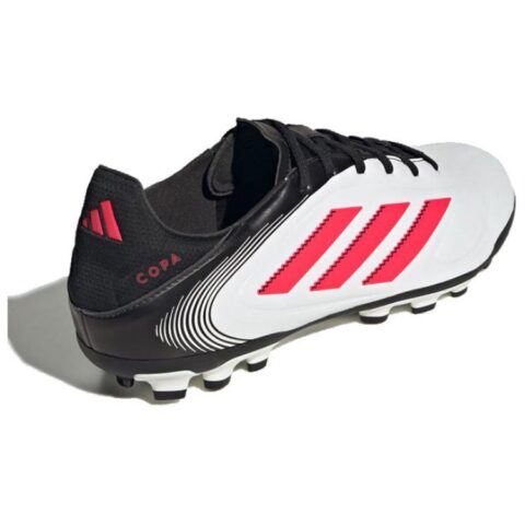 Adidas Copa Pure 3 AG Artificial Ground Slip Resistant Abrasion Resistant Soccer Shoes Unisex White Red Black