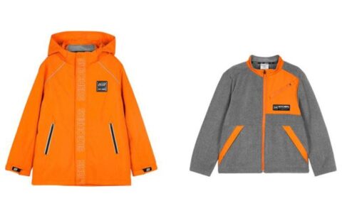 Skechers Kids Casual Sportswear Hooded Thickened