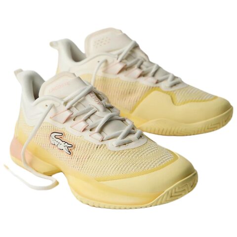 LACOSTE x FP MOVEMENT AG LT23 Low top Tennis Shoes Women’s Yellow