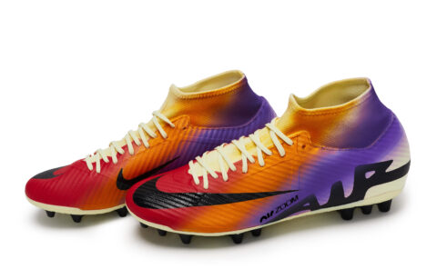 Nike Mercurial Superfly 9 Soccer Shoes Men’s Black Rice Yellow Purple