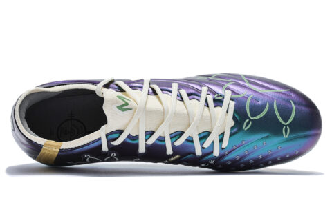 KELME Master 2.0 FG Firm Ground Cushioning Abrasion Resistant Slip Resistant Soccer Shoes Unisex Starry Sky Purple