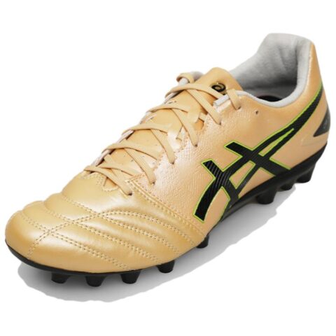 ASICS AG Artificial Ground Kangaroo Leather Cushioning Abrasion Resistant Coverage Soccer Shoes Unisex