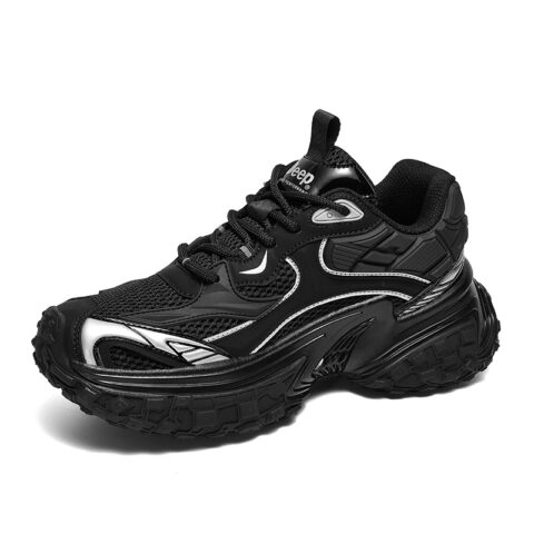 Jeep Low top Hiking Shoes Men’s Black