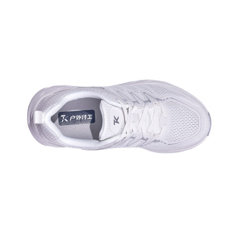 HOT POTATO R11S Cushioning Slip Resistant Abrasion Resistant Breathable Low top Running Shoes Unisex White