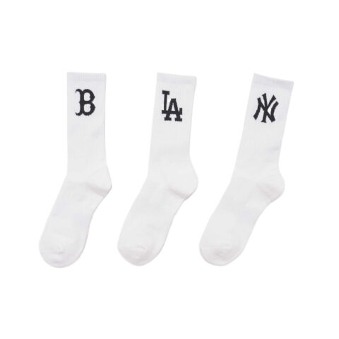 MLB Knee High Socks Unisex 3 Pack