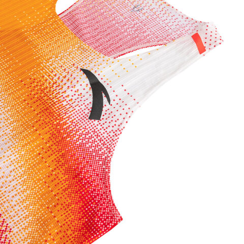 ANTA Running Tank Tops Men’s Neon Bright Red Crew Neck Thin