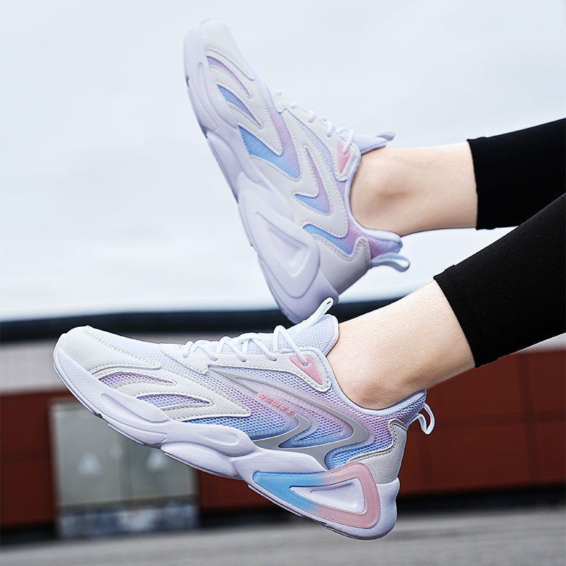 JSWEI Cushioning Slip Resistant Support Low top Running Shoes Women’s