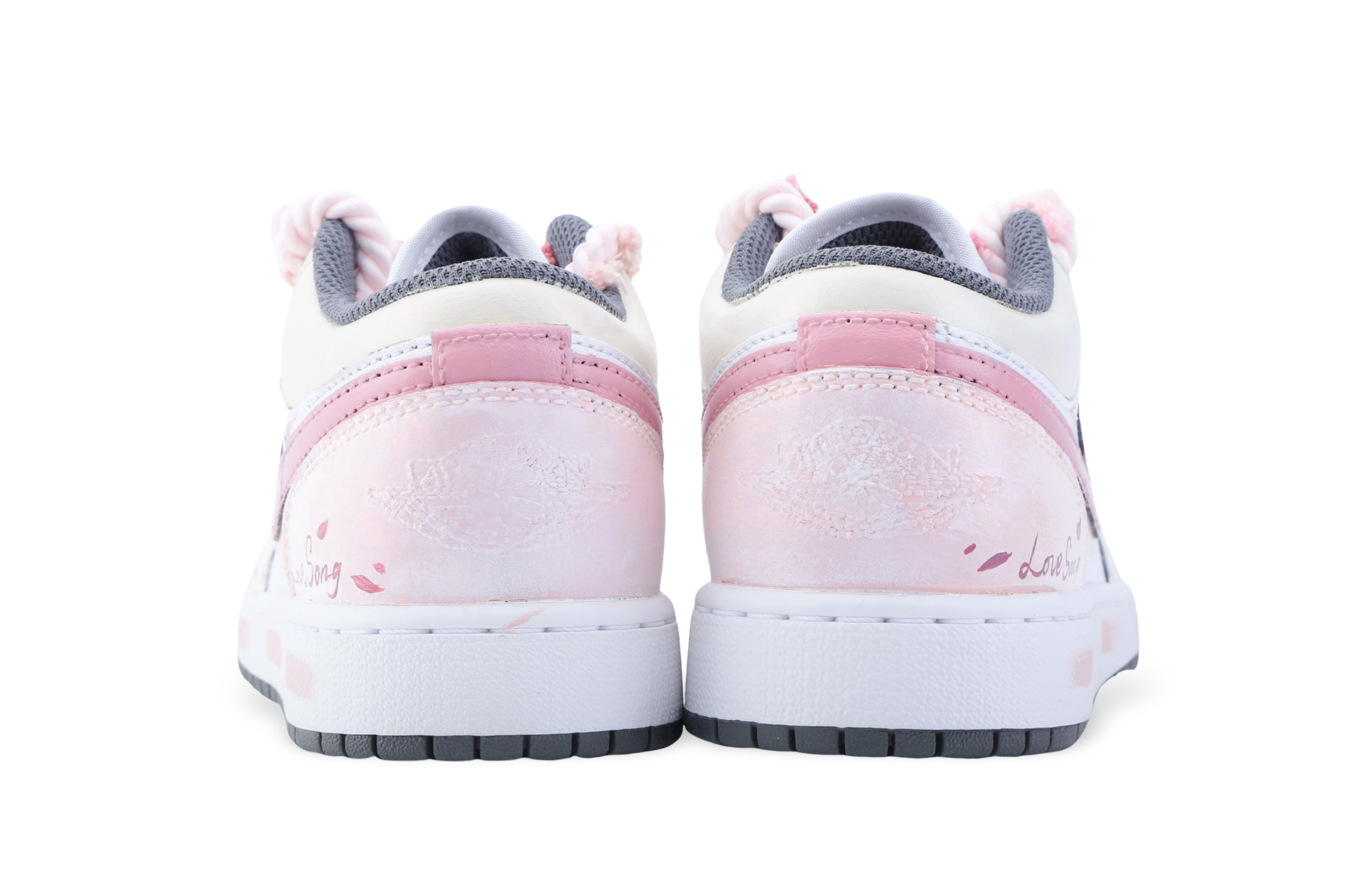 Jordan Air Jordan 1 Drippy Love Journal Abrasion Resistant Abrasion Resistant Low top Vintage Basketball Shoes Unisex