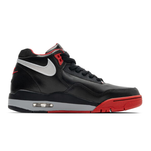 Nike Flight Legacy Frenzied Spirit Racing Slip Resistant Mid top Vintage Basketball Shoes Unisex Black