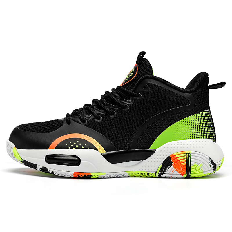 BEITA Cushioning Slip Resistant Abrasion Resistant Breathable Lightweight High top Basketball Shoes Men's