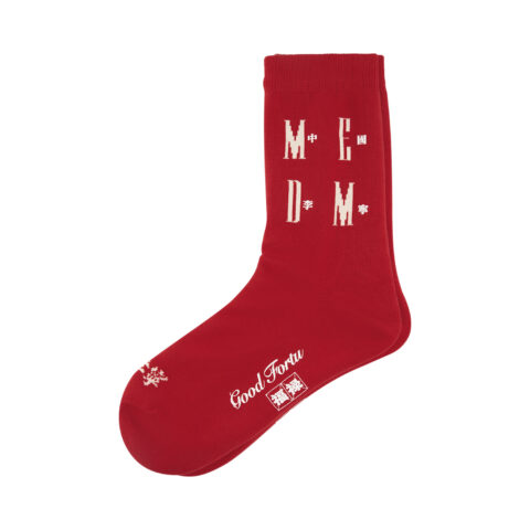 Li Ning Crew Socks Unisex 1 Pack Red