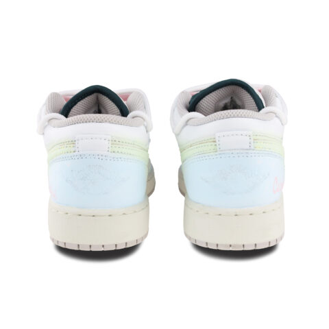 Jordan Air Jordan 1 Leather Abrasion Resistant Abrasion Resistant Low top Vintage Basketball Shoes Unisex Multicolor