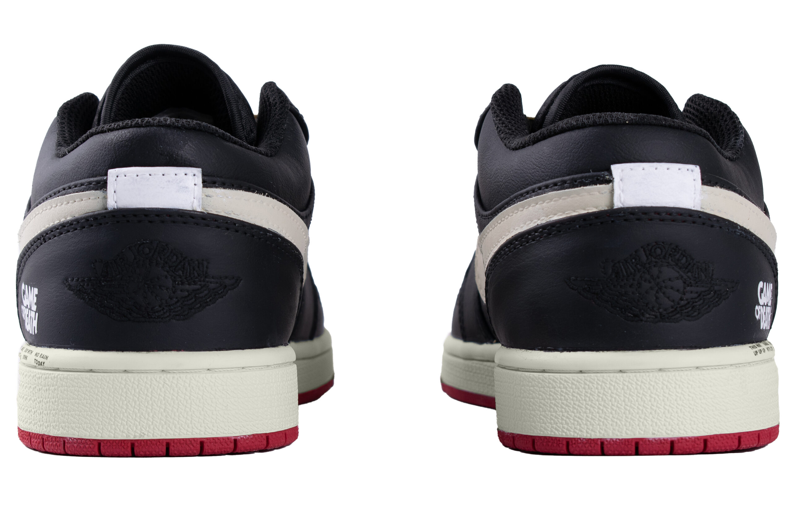Jordan Air Jordan 1 Dark Night WS Abrasion Resistant Low top Vintage Basketball Shoes Men’s Black