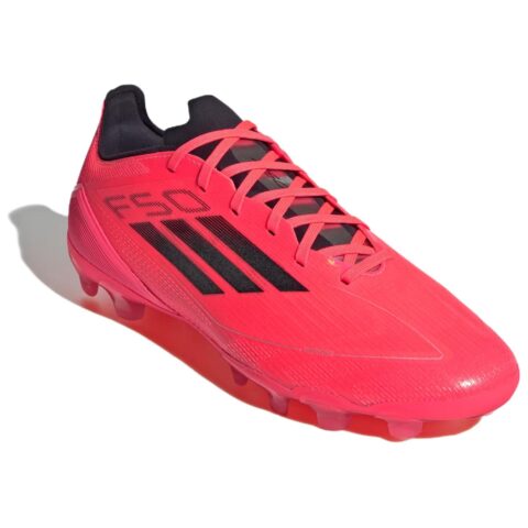 Adidas F50 PRO Slip Resistant Abrasion Resistant Soccer Shoes Men’s Red