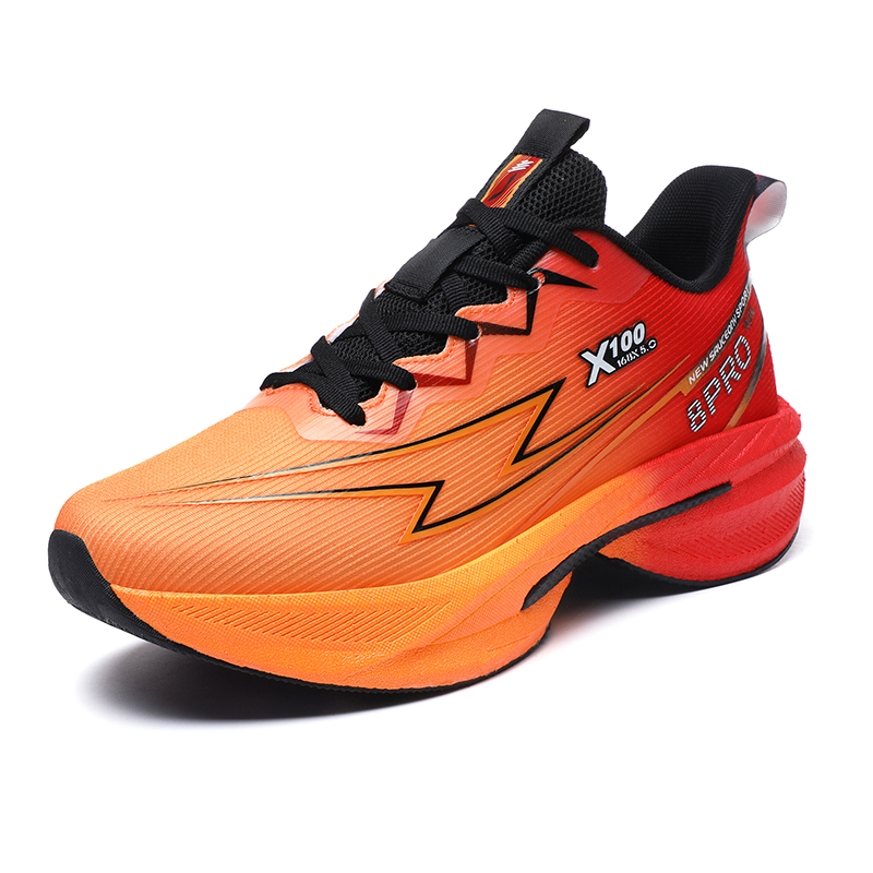 BIANSULONG Cushioning Slip Resistant Abrasion Resistant Low top Casual Running Shoes Men’s