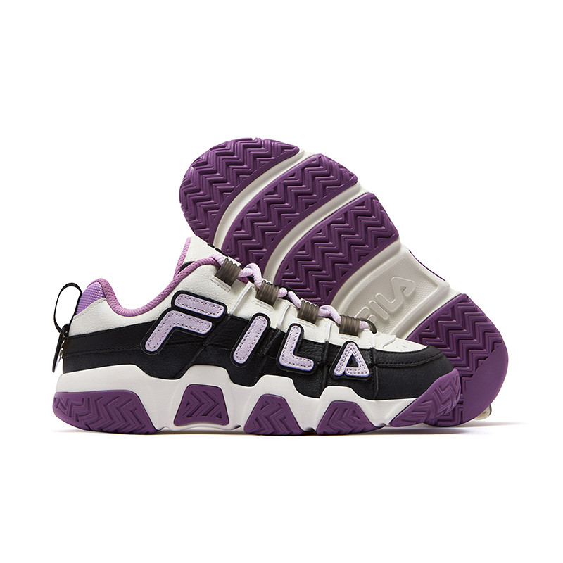 FILA FUSION BUSTER Puffy Shoes Low top Basketball Shoes Women’s Black Snow