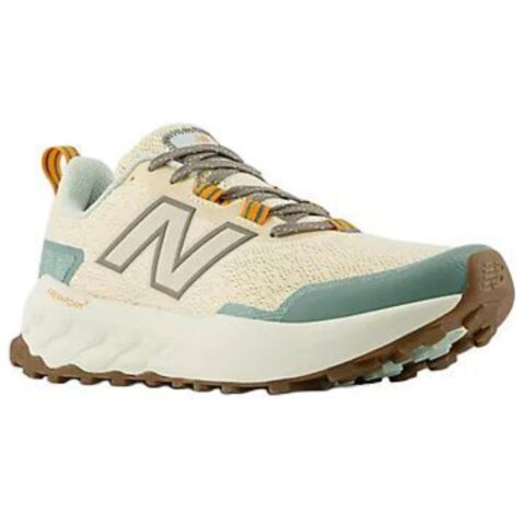 New Balance NB FRESH FOAM Garoé Abrasion Resistant Low top Casual Trail Running Shoes Women’s Beige Green