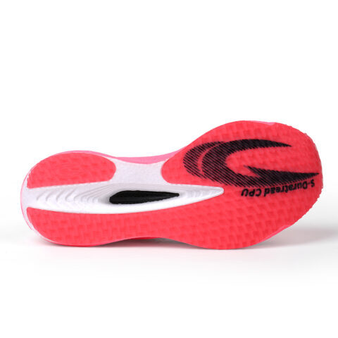 SAIQI Low top Full Length Carbon Plate Long Distance Running Shoes Unisex Min South Red Agate