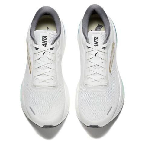 Anta Low top Casual Running Shoes Men’s Papyrus White Pure Gray