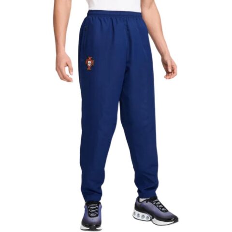 Nike Portugal 2004 Reissue Football Replica Tracksuit Bottoms Soccer Bottom Men’s Vacuum Blue/University Blue