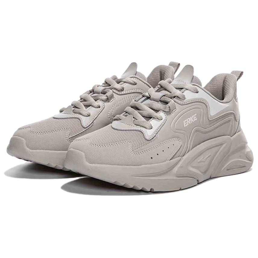 Erke Cushioning Lightweight Low top Casual Running Shoes Women’s Gray