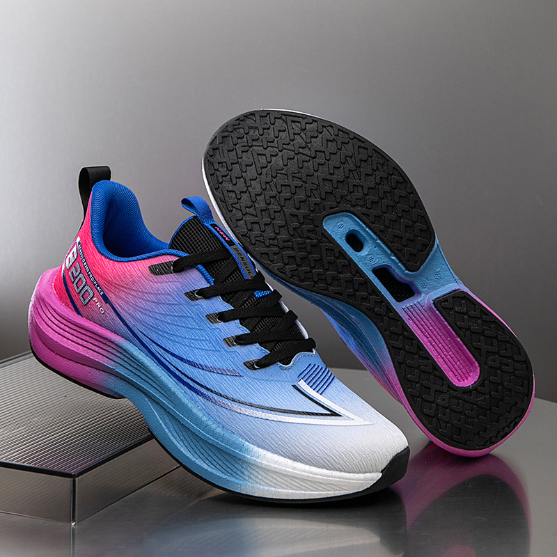 RUIKE Cushioning Abrasion Resistant Height Increasing Low top Casual City Commuting Running Shoes Men’s Electric Blue