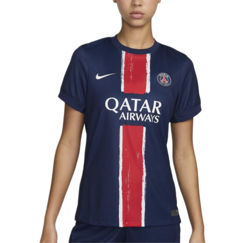 Nike Paris Saint Germain 2024 Stadium Home Women’s Nike Dri FIT Soccer Replica Jersey