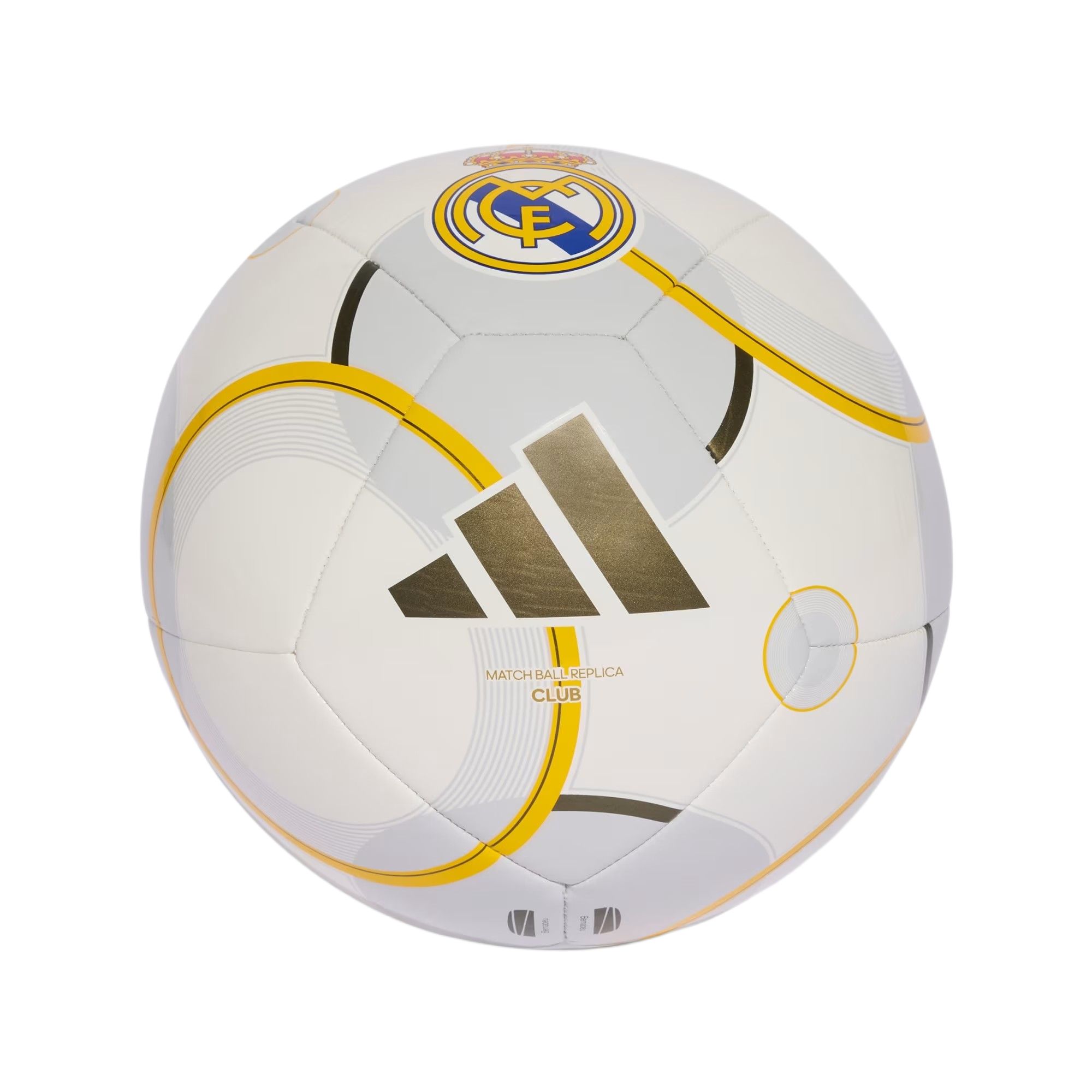 Adidas Size ５ Ball Machine Stitched Ball Pu Ivory Soccer Ball Unisex