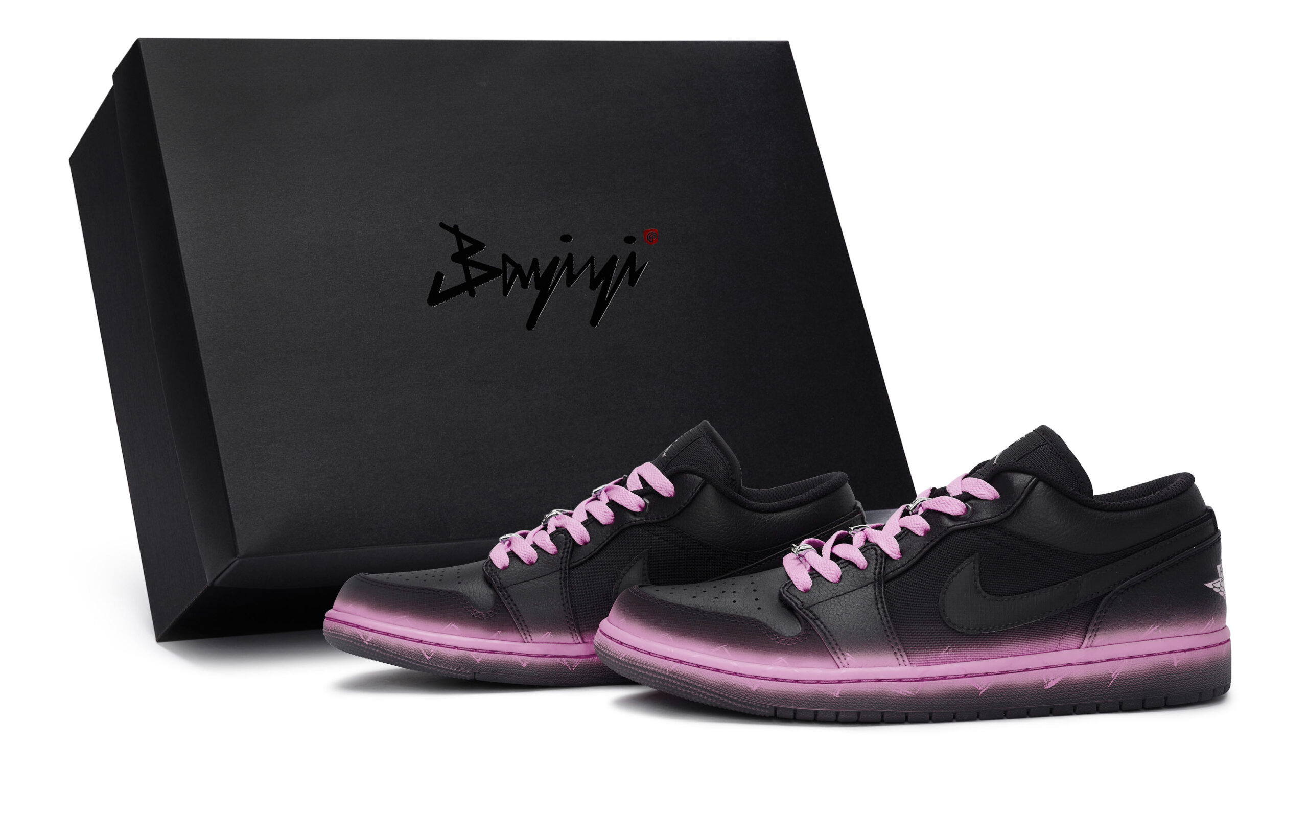 Jordan Air Jordan 1 Vintage Basketball Shoes Unisex Low Top Pink