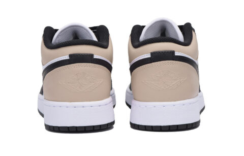 Jordan Air Jordan 1 Urban Chic Style Slip Resistant Low top Vintage Basketball Shoes Men’s White