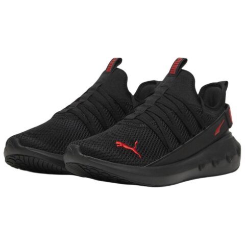 PUMA SOFTRIDE Carson Slip Resistant Abrasion Resistant Low top Casual City Commuting Running Shoes Unisex Black Red