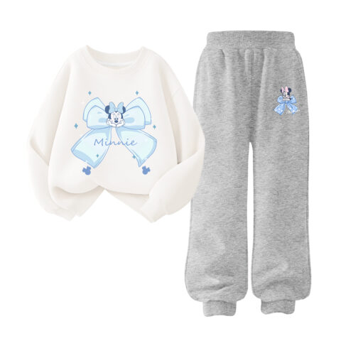 Disney Kids Casual Sportswear Crew Neck Moderate