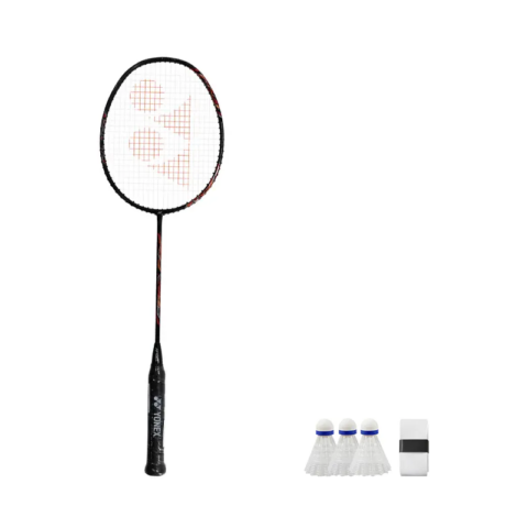 YONEX Tianfu AX22 LT EX Full Carbon Badminton Rackets Advanced Level 675mm Black Red