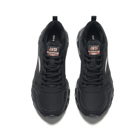 Anta Running Collection Comfortable, Minimalist Style, Fleece Lined Slip Resistant Abrasion Resistant Thermal