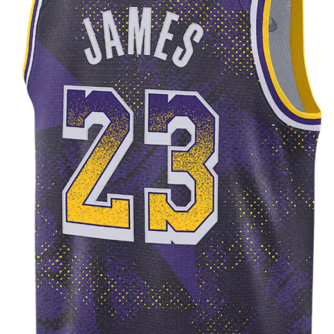 Nike LeBron James Los Angeles Lakers 2025/26 Select Series Men’s Nike Dri-FIT Nba Swingman Jersey