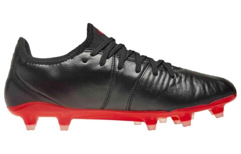 PUMA King Pro Fg PUMA Black High Risk Red