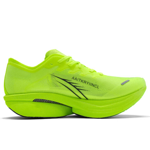 AAITKRYIINCL Low top Running Shoes Unisex Fluorescent Bright Green