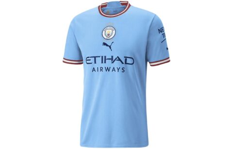 PUMA Manchester City Soccer Jersey Men’s Blue